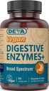 Deva Vegan Vitamīni Gremošanas fermentu papildinājums - Unikāls fermentu un augu maisījums - 90 kapsulas, 1- iepakojums