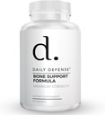 Kalcija piedevas sievietēm un vīriešiem - Daily Defense Kaulu Atbalsta Formula ar 1000mg kalcija, Magnijs, L-lizīns HCl, & More - Labāka elastība un mobilitāte - 90 Viegli norīt Kalcija tabletes