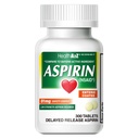 HealthA2Z® Aspirīns 81 mg • Zemas stiprības 
