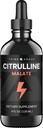 L-citrulīns DL-lāte 2:1 Šķidrie pilieni – ātra absorbcija - 250 mg uz vienu apkalpojošo - Viegli lietojams Pilienis - 30 dienu padeve
