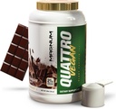 Magnum Nutraceuticals Quattro Vegan Protein Pulveris, Šokolāde 2lb – Premium augu proteīna pulveris Izolāts muskuļu augšanu un atjaunošanos
