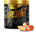 Primeval Labs Ape Alpha Natural Pre Workout for Men and Women - Palielināt Izturību un Focus -- 350mg Kofeīns - Beta-Alanīns --L citrulīns -- Slāpekļskābe Oksīdu Boosteris - Zemeņu Persiku, 40 Kalpo