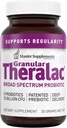 Master papildinājumi Granular Theralac - 1,05 oz - Multi-celms Probiotic Pulveris Optimal Gut Veselība - Great bērniem - Vegan, bez glutēna - 40 Kalpo