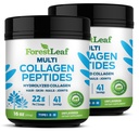 Kolagēna peptīdi Pulveris Neuzliesmojošs - Hidrolizēts kolagēna proteīns Pulveris tips 1, 2 & 3 - Zāles fed Keto kolagēna pulveris sievietēm un vīriešiem - Vitāli mati, āda, nagus, locītavas, atgūšana, 11g Per apkalpo