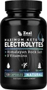 Keto Elektrolītu papildinājums (120 kapsulas) Maksimālais keto Elektrolītu papildinājums Tabletes ar rozā Himalaju sāli, B Vitamīni, magnija un kālija papildinājums - Tabletes ar un elektrolītu