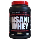 Insane Labz Insane Whey, 100% Muskuļu Building sūkalu proteīns, BCAA Amino Profile, Mass Gainer, Maltītes nomaiņa (Vanilla, 30 Kalpo)