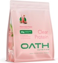 Oath Uzturs Clear Whey Isolate Protein Powder, Arbūzs Fresca, 20g Complete Protein per Serving, Nav pievienots cukurs, Zāles-Fed, 18 Kalpojumi