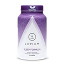 Levium Miega Formula papildinājums ) Dabiskas relaksācijas palīglīdzeklis Kapsulas ar Melatonīnu, GABA, L-Teanīnu, Magnijs ) 60 Count pudele - 30 dienu piegādes