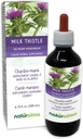 Naturalma Milk Thistle (Silybum marianum) Augļi un augi Alkohola beztinktūra - 6.76 fl oz Šķidrais ekstrakts pilienos - Augu Papildinājums - Vegan