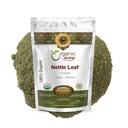Organiskais ceļš Nattle Leaf Powder (Urtica dioica) - augu tēja     ; Organic & Kosher Sertificēts jēlprodukts, vegans, neĢMO un glutēns bez ”; USDA Sertificēts izcelsme - Albānija (1LBS / 16Oz)
