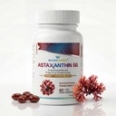 Astaksantīna 12 mg papildinājums – AstaREALTM Astaksantīns ar GG-Gold® Geranilgeraniolu un DeltaGold® tokotrienolu, spēcīgiem antioksidantiem acu, ādas un sirds veselībai – 60 softgeli