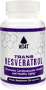 Trans Resveratrol Antioksidants- Palīdz apkarot oksidatīvo Stress- Veicina veselīgu novecošanās - 60 kapsulas
