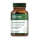 GAIA HERBS PRO Resveratrol 150 - Piedāvā sirds veselību un imūno atbalstu - Satur japāņu Knotweed - Vegan, Soy-free & Gluten-free - 50 Liquid Phyto-Caps (25 Kalpo)