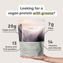 Form Superblend Olbaltumvielas - Vegan Protein Pulveris ar Superfoods, Vitamīni un Minerālvielas - 20g augu bāzes Olbaltumvielas uz apkalpo (šokolāde Peanut)