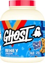 GHOST Whey proteīna pulveris, Chips Ahoy! - 5LB, 25G proteīna - Šokolādes Chip Cookie uzliesmojošs izolāts, koncentrāts un hidrolizēts sūkalu proteīns