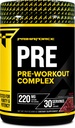 Primaforce Pre-Workout Complex Powder (Grape, 30 Servings) - Fitnesa papildinājums Workout Rutīnas uzlabošana, 438g