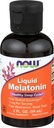 NOW pārtikas piedevas, šķidrā melatonīns, 3 mg Per apkalpo, ātra absorbcija un liela garša, 2-Ounces