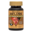 Natures Plus AgeLoss Blood Pressure Support - 90 tabletes - ar Trans-Resveratrol & 1200 mg Veselu pārtiku - Veģetārs, bez lipekļa - 30 Kalpo