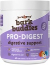 Jack&Pup Probiotic Chews suņiem - Dog Probiotic Chews Mazs un vidējs - Pro-Digest Bark Buddies (Līdz 40 mārciņas) Puppy Probiotic Dog Chews, Pet Probiotics suņiem - Probiotikas Kucēniem (60ct)