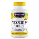Veselīgas izcelsmes D3 vitamīns (Lanolīns) 5,000 SV Softgel - Kaulu veselības un imūnās atbalsta papildinājums - Viegli absorbējami D vitamīna papildinājumi - bezglutēna D3 vitamīna papildinājums - 360 softgeli
