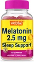 WellJā 2.5mg Melatonin Gumies - 60 grāfs