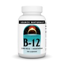 Avots Naturals Vitamīns B-12, atbalsta enerģijas ražošanu, 2000 mcg - 200 Veģetārie Lozenges