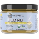 Dārzs Life Organics Zelta piena atgūšanas & uztura pulveris - 44mg Turmeric Curcumin (95% Kurkuminoīdi), Ashwagandha - Organic Ne-GMO Vegan & Gluten Bezmaksas augu bagātinātāji, 30 Kalpo