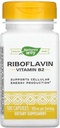 Dabas ceļš vitamīns B2, 100 mg Riboflavīns, 100 kapsulas, iepakojums pa 2