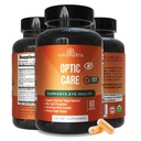 Optic Care acu vitamīni – luteīns, Zeaksantīns, vitamīni A C E, cinks, varš, Chrysanthemum & Goji – Antioksidants Mikroelementu formula redzes atbalstam – 3 PK
