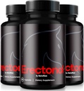 (3 Pack) Erektonola kapsulas vīriešiem, erektonola vīrieša uztura papildinājums, diennakts formula vīriešu labsajūtai un maksimālajam sniegumam, uzlabotas formulas tabletes aktīvam dzīvesveidam, Atsauksmes (180 kapsulas)