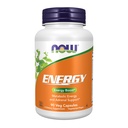 NOW pārtikas piedevas, enerģijas uztura bagātinātāji (lncludes B Vitamīni, zaļā tēja, Panax Ginseng un Rhodiola), 90 kapsulas