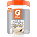 Gatorade Whey Protein pulveris, 20 Kalpojumi Per Canister, 20 g olbaltumvielu Per Servē, Vanilla, 19.7 Oz