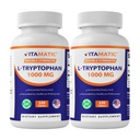 Vitamatiskais L-triptofāns 1000 mg 120 tabletes (120 tabletes (1. iepakojumā)) (2 pudeles)