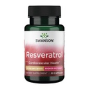Swanson Resveratrol - augstāka aktivitāte 250 Milligrams 30 kapsulas (1 iepakojums)