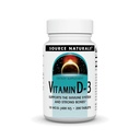 Avots Naturals D- 3 vitamīns 400 SV 200 tabletes