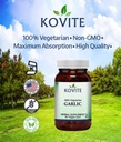 Ķiploki 500 mg 100% Veģetārietis - 90 Dārzeņu kapsulas