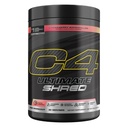 Cellucor C4 Ultimate Shred Pre Workout Pulveris, Tauku deglis vīriešiem un sievietēm, Svara zaudēšanas papildinājums ar ingvera saknes ekstraktu, zemeņu arbūzi, 20 Kalpojumi, 12.3 Ziede (iepakojums no 1)