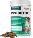 Wellnergy Daily Probiotikas & Prebiotikas Soft Chew suņiem un kaķiem - Gremošanas atbalsts Caureja, Aizcietējums, Upset Kuņģis, Gremošanas & Gāze - palīdz Gremošanas, Alerģijas ādas un imūnās veselības 160ct