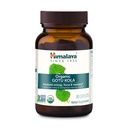 Himalaya Organic Gotu Kola, 45 Day Supply - Herbal Nootropic Papildinājums ar Adaptogens enerģijai, Focus, Atmiņas un Kalming Relaxation - Vegan, Non-GMO, Gluten Free, 650 mg, 90 Caplets