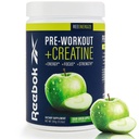 Reebok Pre-Workout pulveris - 200mg Dabiskais kofeīns, 3g kreatīnmonohidrāts - Clean Energy Pre Workout for Strength, Focus & Sūknis -- Informated-Sport Sertificēts --ReeEnergie -- skābs Green Apple