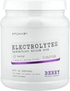 Projekts #1 Elektrolītu dzērienu maisījums: ilgstoša hidratācija fitnesa ar kāliju [90 Kalpojumi] (Berry) • Labākais elektrolītu pulveris • Hidrate Elektrolītu dzērienu pulveris 