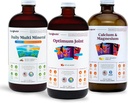LIQUIDHEALTH Muskuļi, kauli, & locītavas Šķidrs vitamīnu barbe ar dienas Multi Mineral, Optimum locītavu Šķidrs glikozamīns, un kalcija un magnija piedevas - kaulu un locītavu veselība, Vegan, ne-GMO