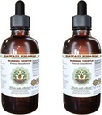 Svētīgs Thistle Alcohol-free Šķidrais ekstrakts, Organisks Vissvētākais Thistle (Cnicus benedictus) Kaltētas lapas, Organic Stem and Flower Glycerite Hawai Pharm Dabas augu papildinājums 2x4 oz