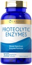 Carlyle Proteolytic Fermenti -300 kapsulas - Sistēmiskais plaša spektra papildinājums - Veģetārs, bez GMO un lipekļa formula