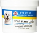 Miracle Care Tear Stain Pads, 90 Vienreizēja lietošana Pre-Soaked Pads Maigi Tīrīt un Nomierināt Suņu un Kaķu Acis, Non Stinging Formula, lai uzlabotu Tear Stains un Noņemt Acu Debris