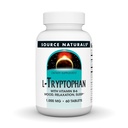 Avots Naturals L-triptofāns ar vitamīnu B-6 - Atbalsts garastāvoklis, relaksācija un miegs - 1000 mg - 60 tabletes