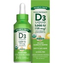 Dabas patiesība Vitamīns D3 Šķidrums - 5000 SV - 2 fl oz - - Ne-ĢMO un bez lipekļa Papildinājums