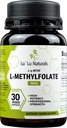 Lu'Lu naturals L Metilfolāts 15 mg aktivētais metilfolāts, folijskābe, 5 mf 30 Veggie Caps