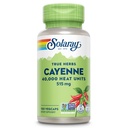SOLARAY Cayenne Pepper Kapsulas ar kapsaicīns - kapsaicīns piedevas jaudīgu labsajūtu atbalsts - 40 000 siltuma vienības uz VegCap - Vegan, Non-GMO, Gluten-free, 60 dienu garantija, 100 Kalpo