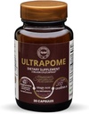 Rawleigh Ultrapome: 30 Veģetārās kapsulas, granātāboli + dzīvās kultūras/microbiome, Ellagitannins, Urolithin A papildinājums, šūnu veselības komplekss Mitohondriālās veselības, mitophagy, enerģijas atbalsts
